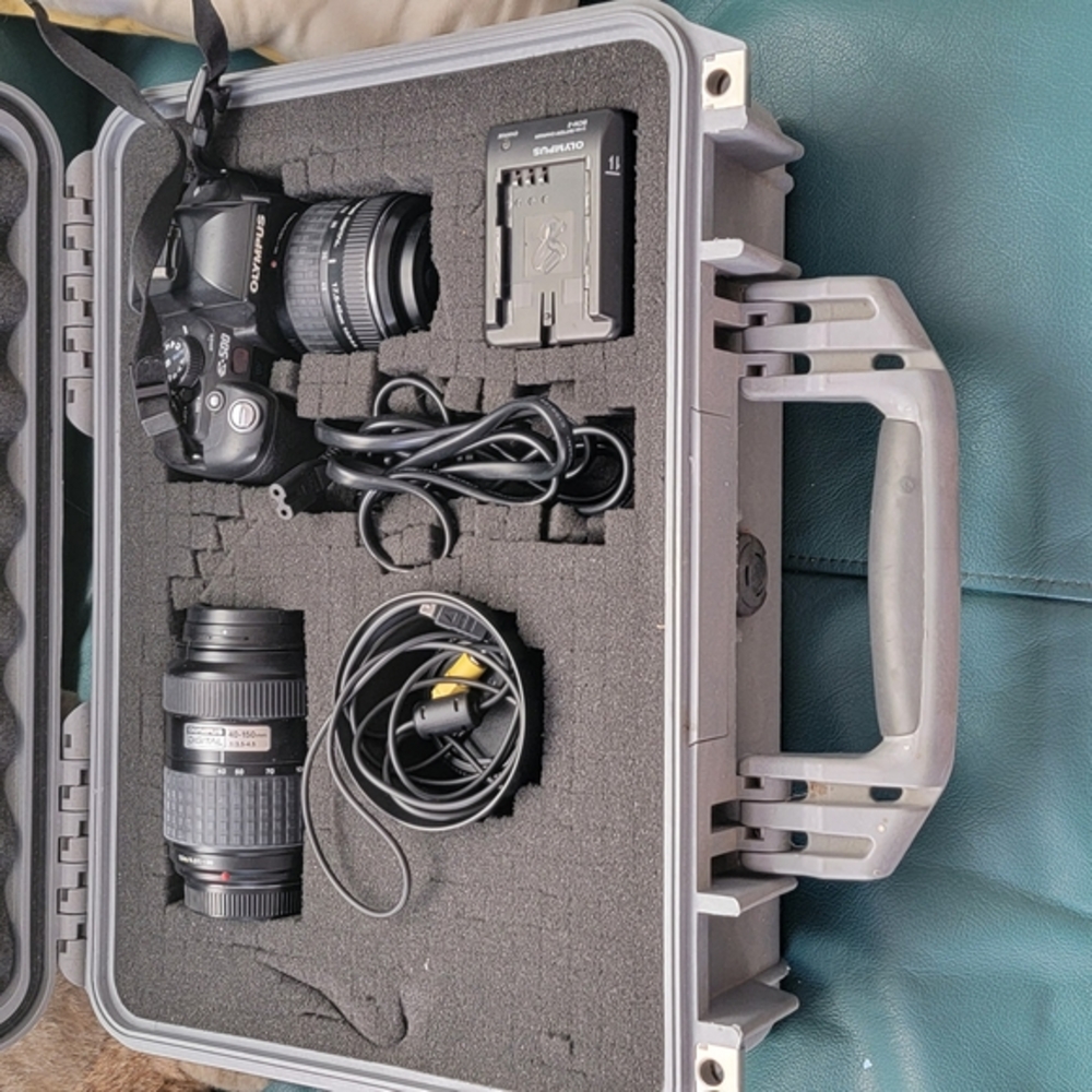Olympus Black Digital Camera Kit